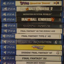 PlayStation 4 Games 
