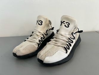 Adidas Y-3 Kusari Mens Core White Black AC7190 Size 10 Mens
