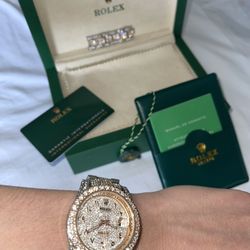 Moissanite VVS Watch