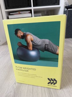 30-inch (75 cm) All In Motion stability ball