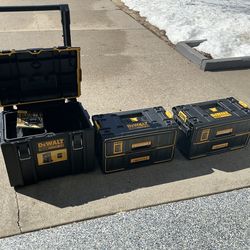 New Dewalt Tough System Tool Box's