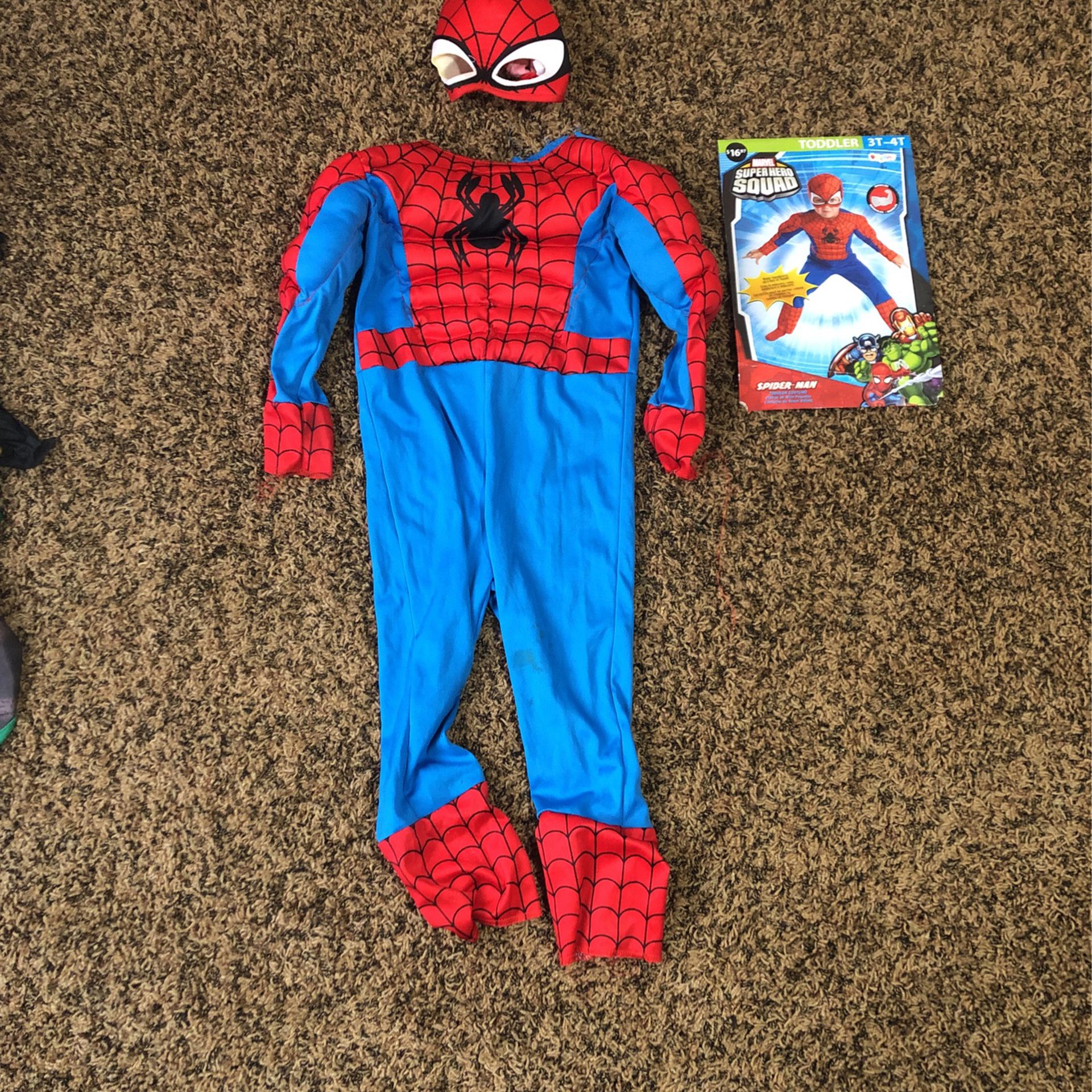 Toddler Spider-Man Halloween Costume 