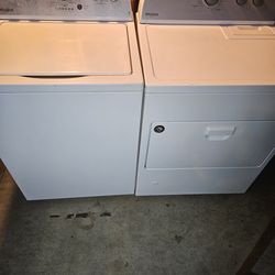 Whirlpool washer n Gas Dryer both working condition