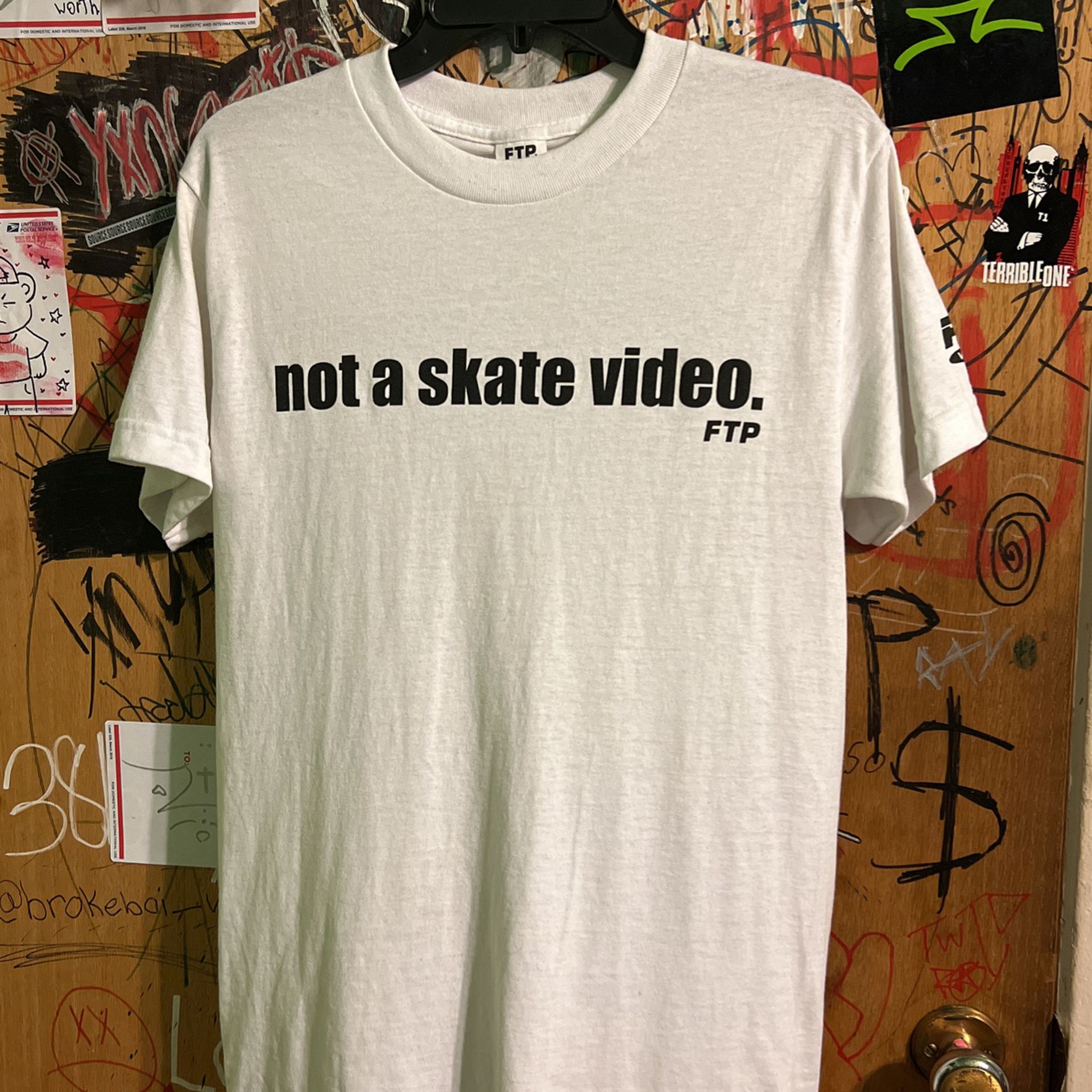 ftp not a skate video shirt small 