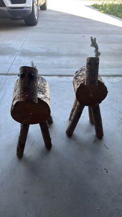 Wood reindeer (2)