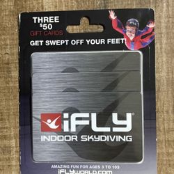 iFly Indoor Skydiving Gift cards Please read description