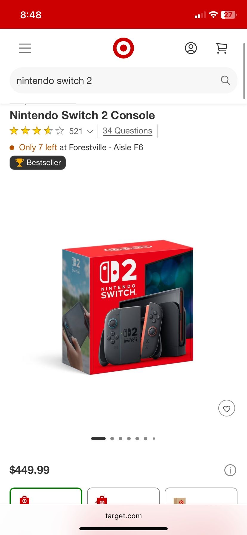 Brand New Nintendo Switch 2