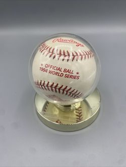 1994 World Series Baseball Official Rawlings Major League Baseball in Case