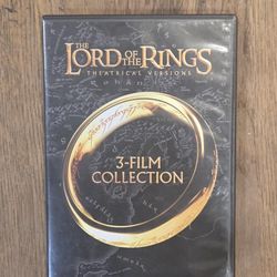 Lord Of The Rings 3 Film Collection