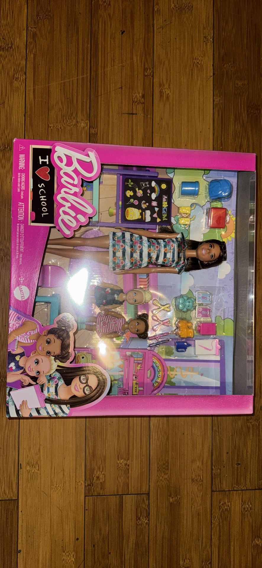 NEW Barbie I Love School Classroom Playset w/ Career Fashion Teacher Doll Kelly