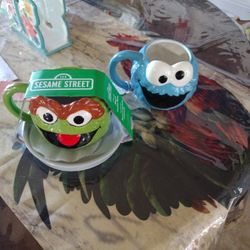 Sesame Street Coffee Cups