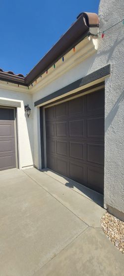 Used garage door