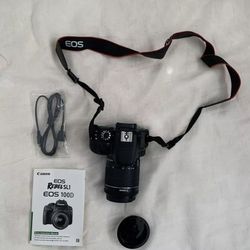 Canon EOS 100D (Rebel SL1) 18MP DSLR Camera +18-55mm IS STM Zoom Lens & Bag