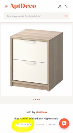 Nightstand/Bedside Table