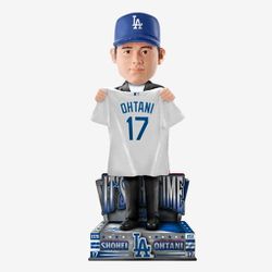 Shohei Ohtani Los Angeles Dodgers Welcome to the Team Bobblehead