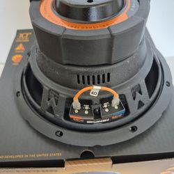 MEMPHIS ( 1 ) 10 INCH 2 OR 4 OHM SELECTABLE VOICE COIL CAR SUBWOOFER 600 WATTS