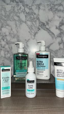 Brand NEW!!! 🆕   Neutrogena Facial Care Products - Ultra Gentle & Evenly Clear((PENDING PICK UP)))