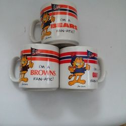 Vintage Garfield's Mugs 1978