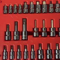 Snap-on Tools 37 pc Combination Drive Socket Driver Set