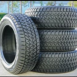 Set Of Bridgestone Blizzak Snow Tires