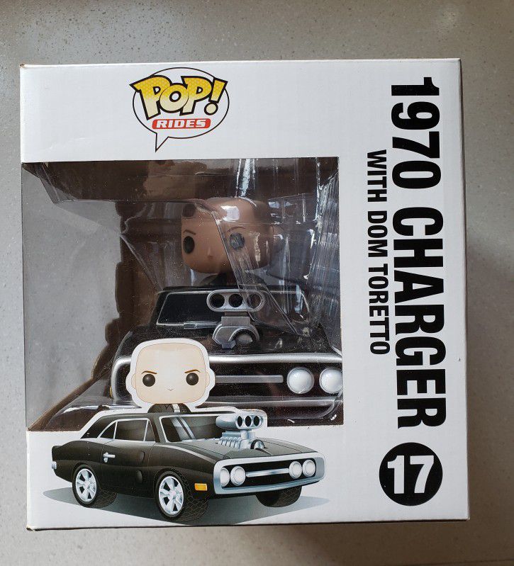 Funko Pop Rides Fast Furious 70 Dodge Charger Dom Toretto 17