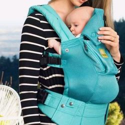 Teal Mesh Lille Baby Infant Baby Carrier Complete All Season Teal Pacific Color 6 In 1