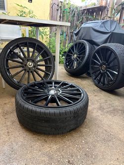 22 inch rims and tires
