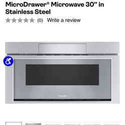 THERMADOR MICROWAVE MICRO DRAWER PROFESSIONAL 30 Inch 