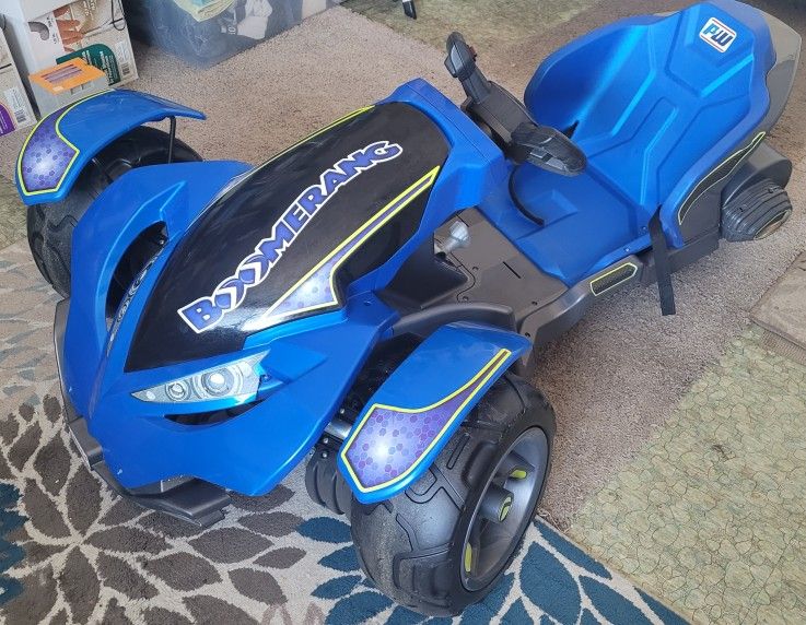 Power wheels boomerang amazon deals