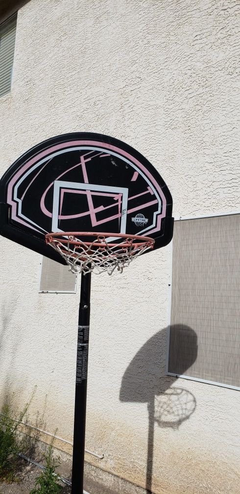 Youth basketball hoop