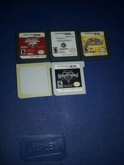 DS and 3DS games