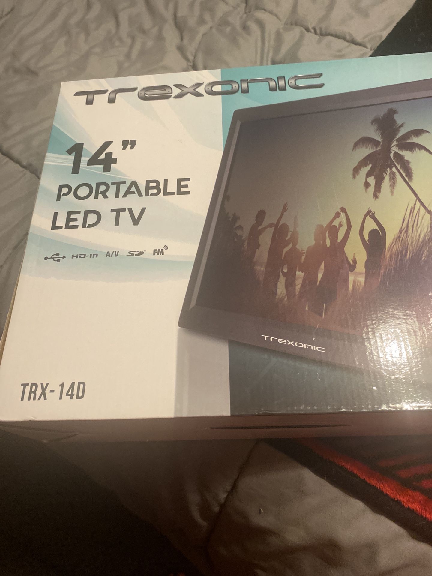 14 Inch Portable Led TV Brand New In The Box 