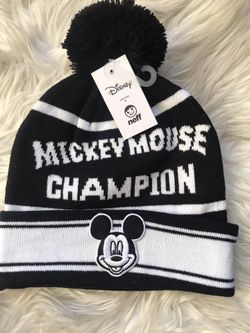 New Mickey Mouse Neff Champion Disney Beanie