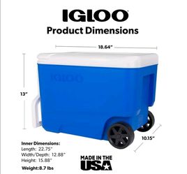 Igloo 38qts cooler
