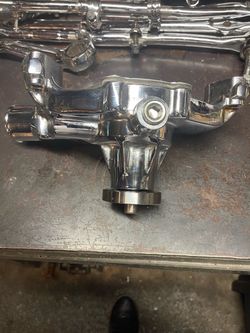 Chrome sbc water pump