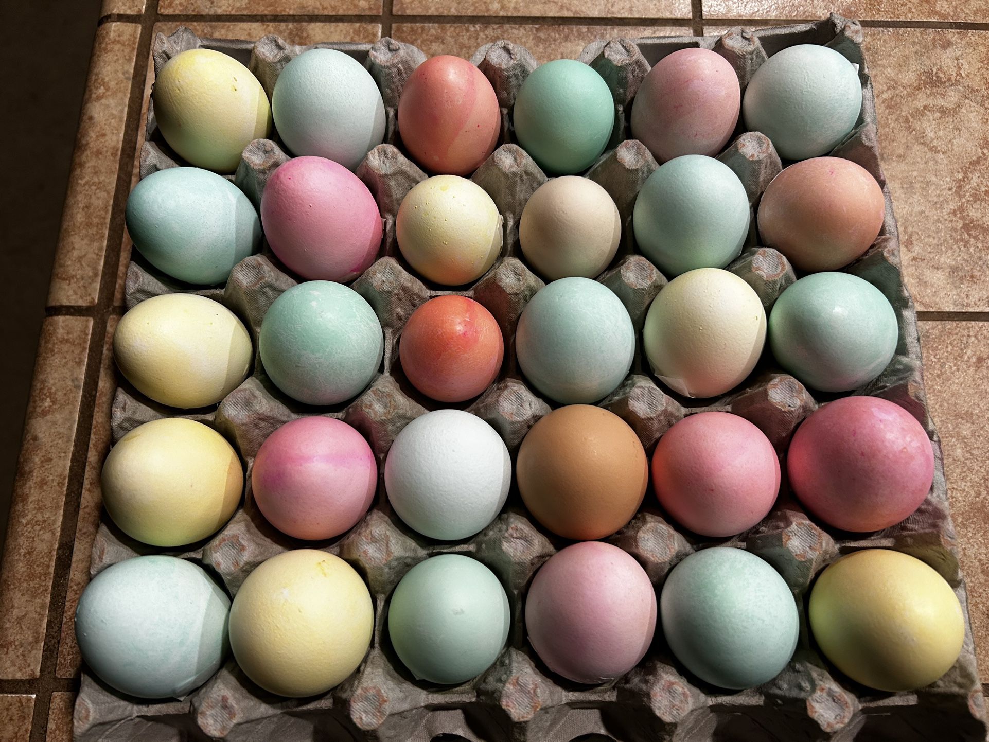 Easter Confetti Eggs