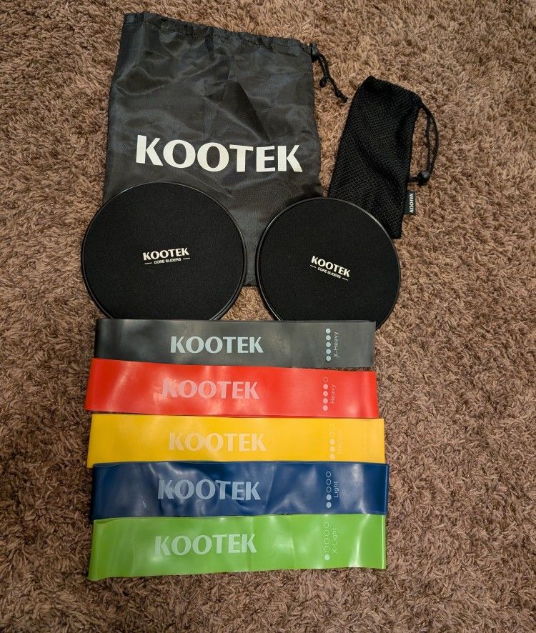 Resistance Bands and Core Sliders