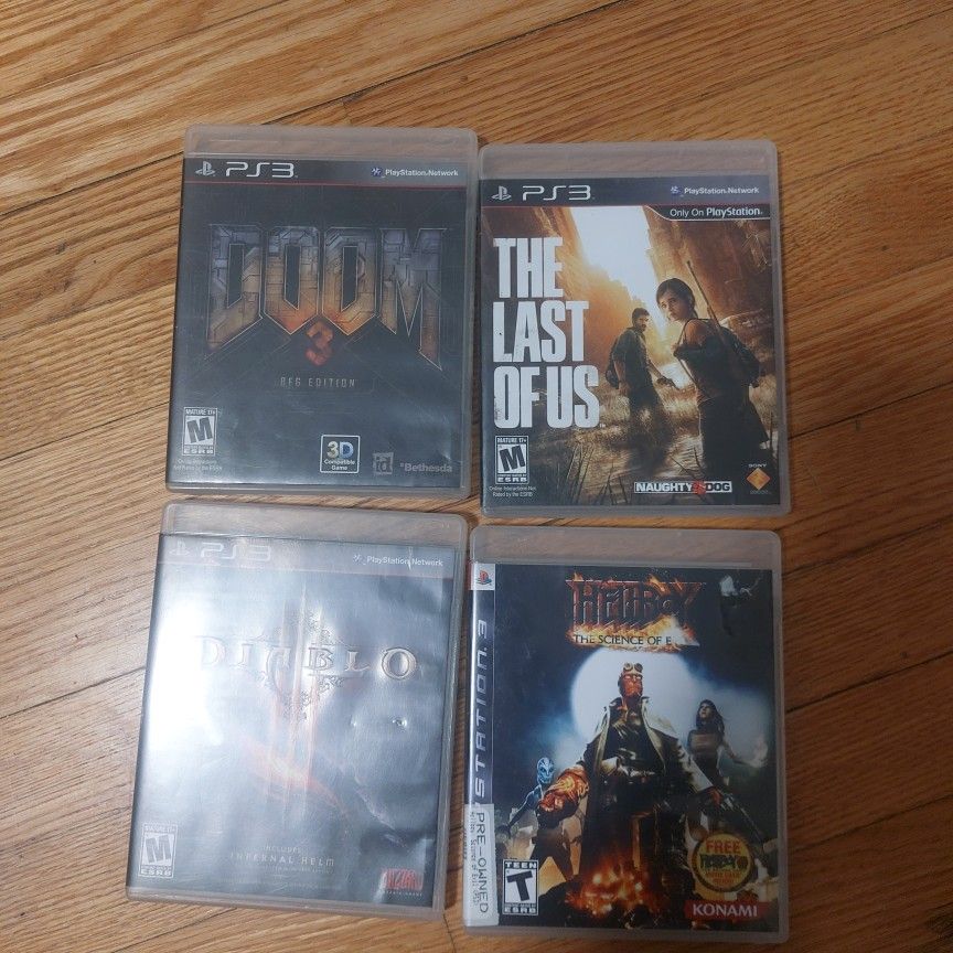 Four Ps3 Games For 35 Dollars Firm