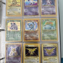 Pokémon Cards Complete Binder Mint Condition