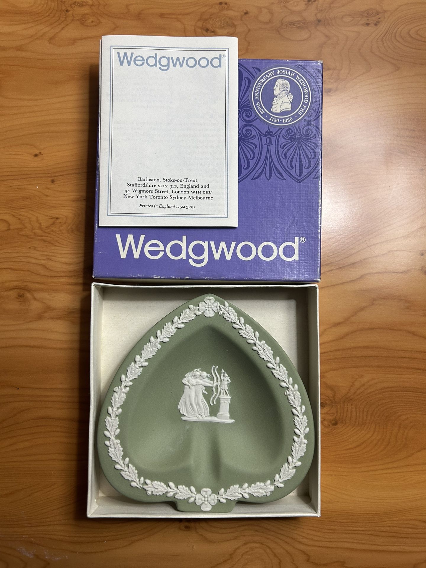 Wedgwood jewelry dish