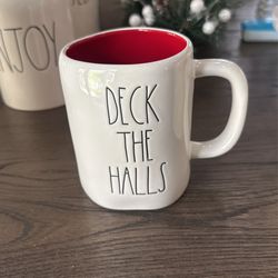 RAE DUNN deck the Halls Mug