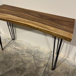 Console Wood Table Desk