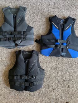 Wakeboarding and Waterski Vests