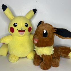 Build a bear workshop Pokémon plush bundle