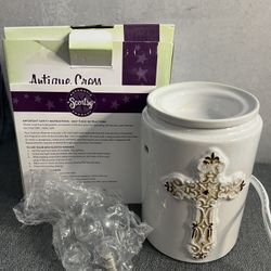 Scentsy Antique Cross Larger Warmer 