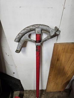 3/4" pipe bender