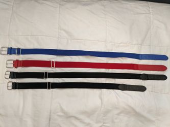 Baseball belts (Adult And Youth sizes)