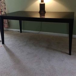 Dark Wood Dining Room Table