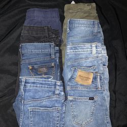 Boy Jeans Wrangler Abercrombie Etc..