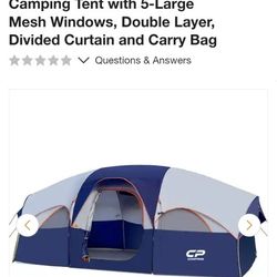 8 Person Family Tent House 🏠